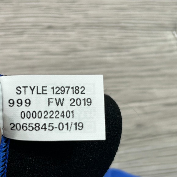 Under Armour Compression Pants Womens Small Blue Black Long Leggings 1297182 - Picture 14 of 15